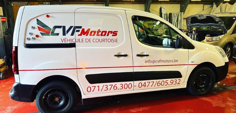 Letterage automobile